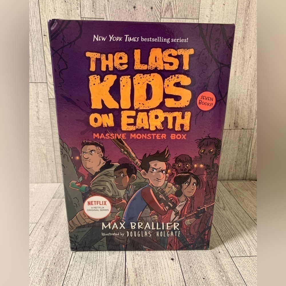 The Last Kids on Earth Max Brallier 7 Book Boxed Set Hardcover